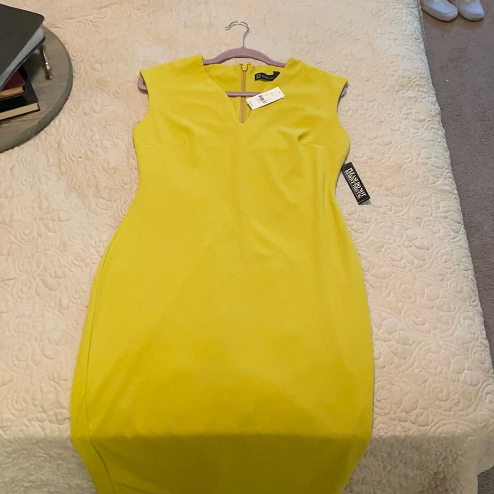 New York and company lime dress